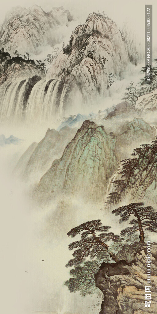 新品 中式意境玄关 Tif分层