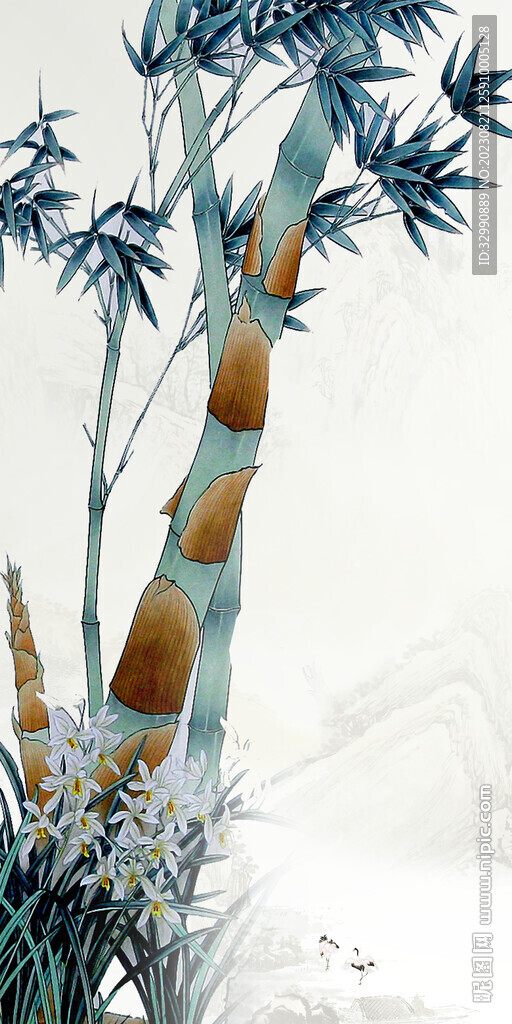 最新 中式意境玄关 Tif分层