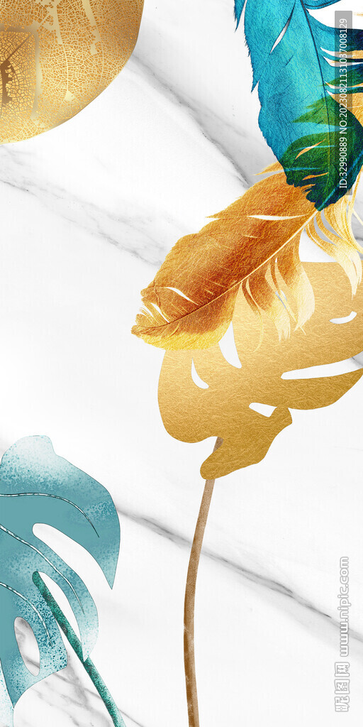 简约 中式意境玄关 Tif分层