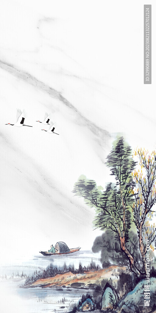 中式 意境新款玄关 Tif分层