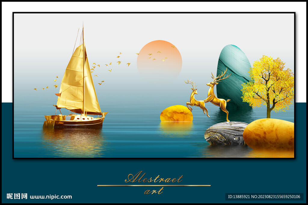 石来运转晶瓷画