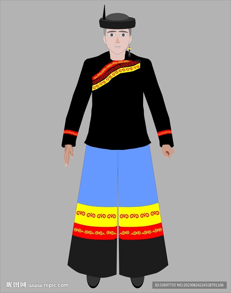 彝族动漫展示图