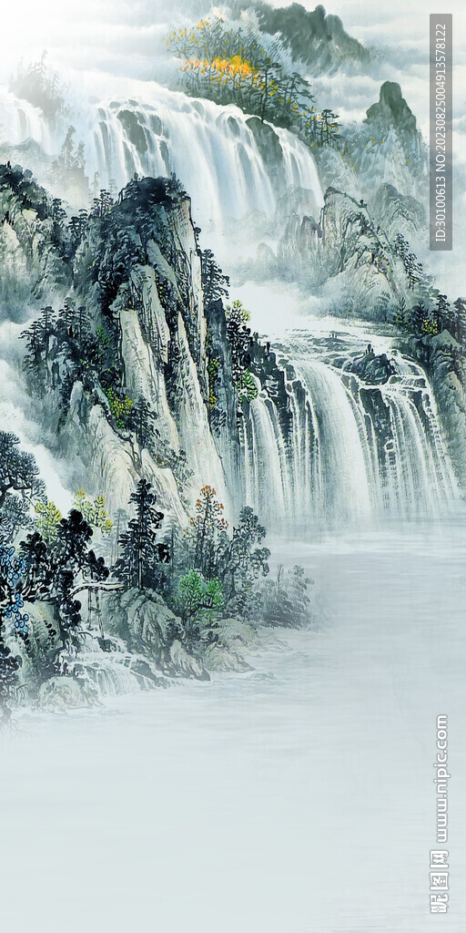 玄关中式新画 TiF分层