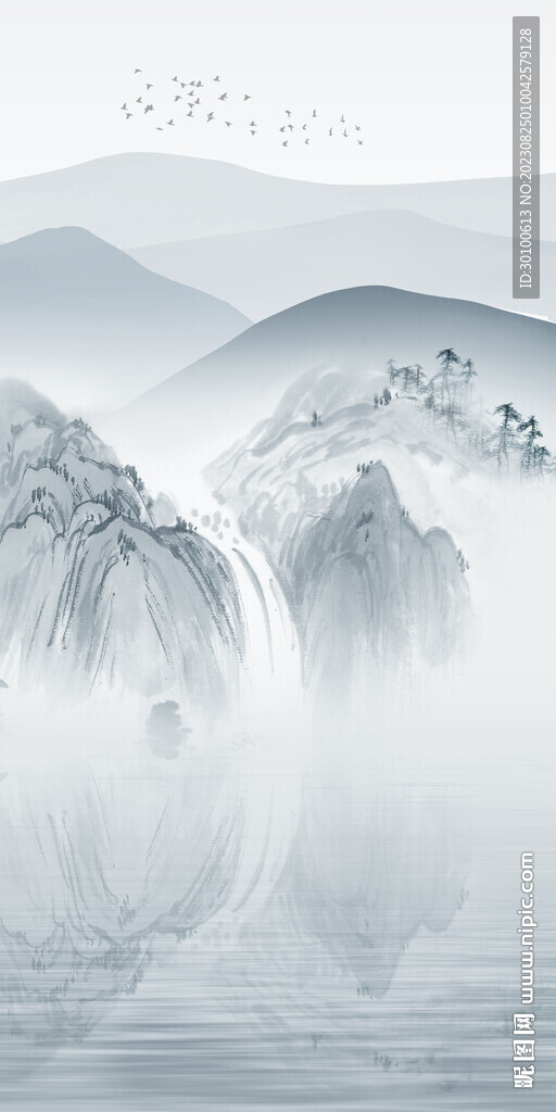 现代 玄关中式新画 TiF分层