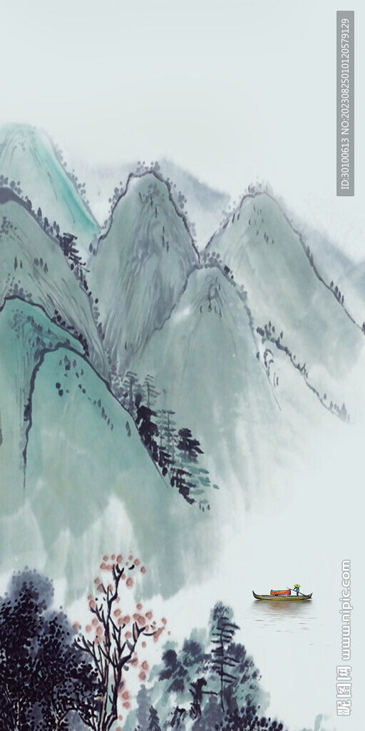 高端 玄关中式新画 TiF分层