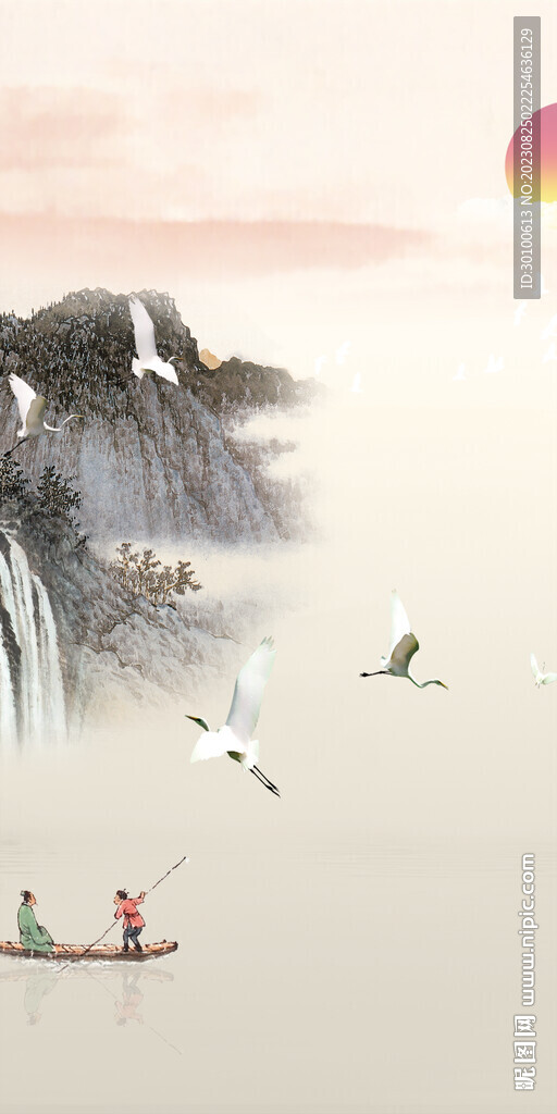 现代 简约玄关新画 Tif分层