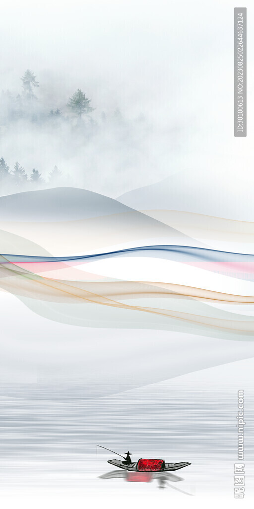 人气 简约玄关新画 Tif分层