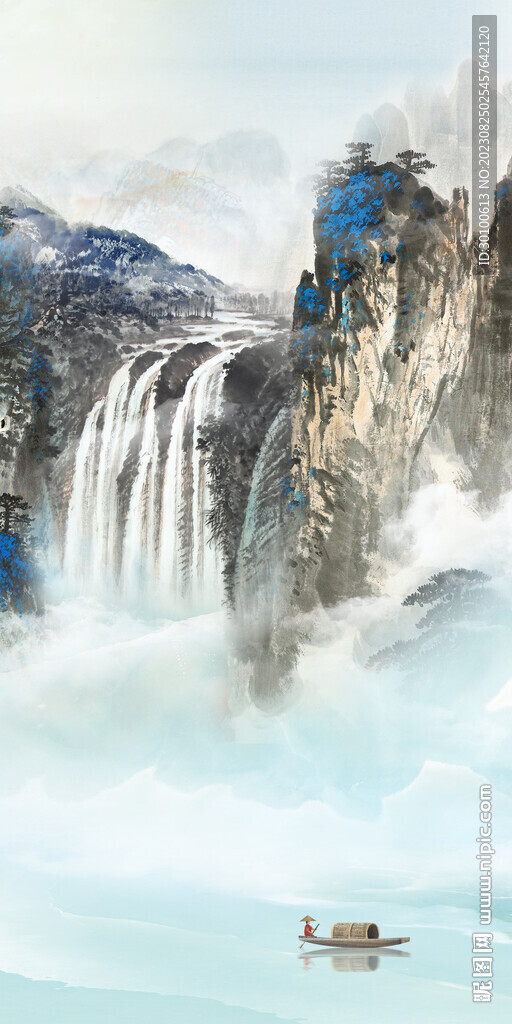 大气 简约新玄关画 tif分层