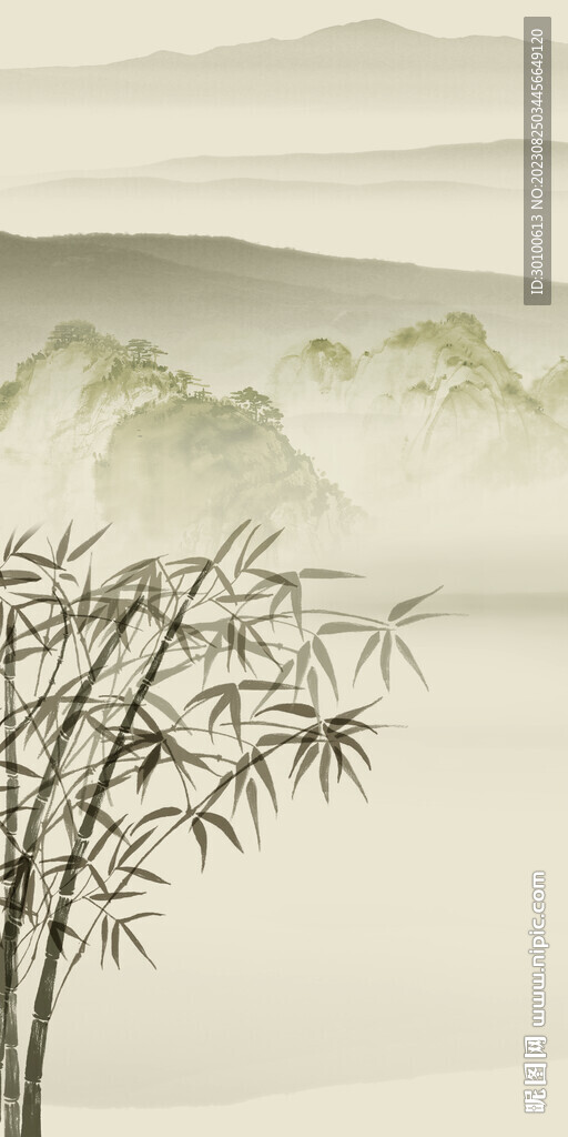 大气 爆款玄关框画 Tif分层