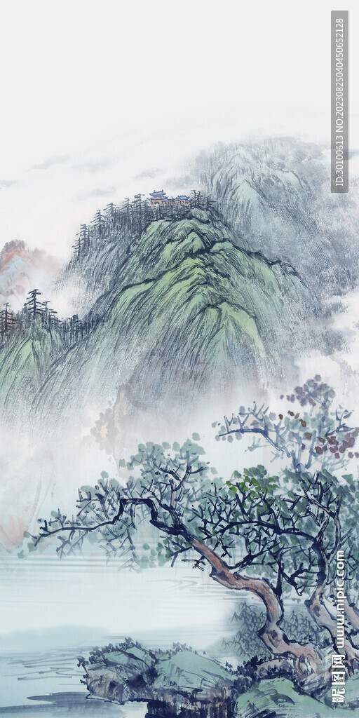 简约 新高档玄关画 Tif分层