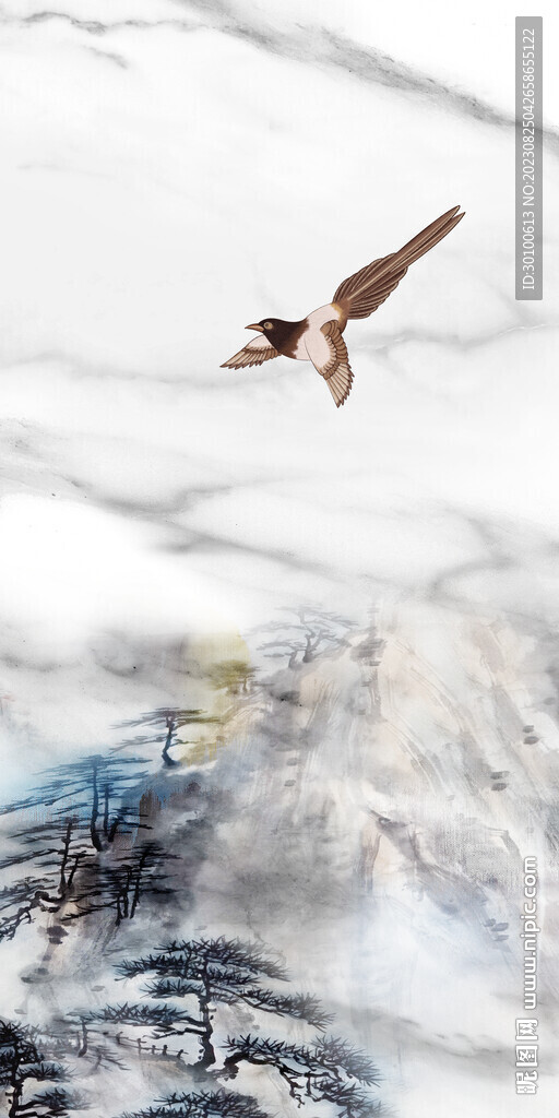 大气 简约新玄关画 tif分层