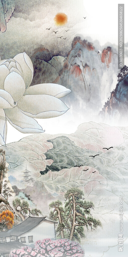 别墅 新品轻奢玄关 Tif分层