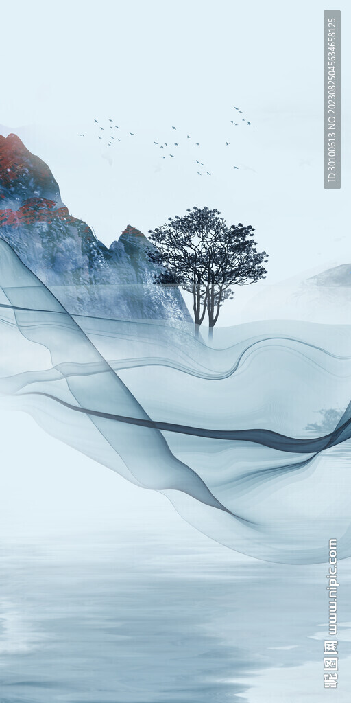 高端 新品轻奢玄关 Tif分层