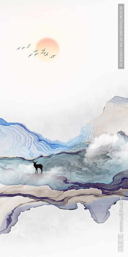 清晰 高清轻奢玄关 Tif分层