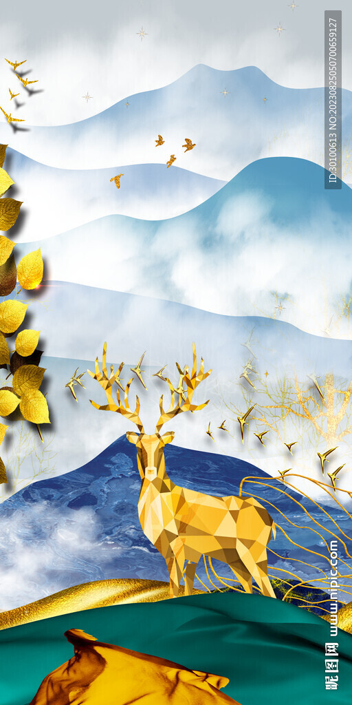 别墅 高清轻奢玄关 Tif分层