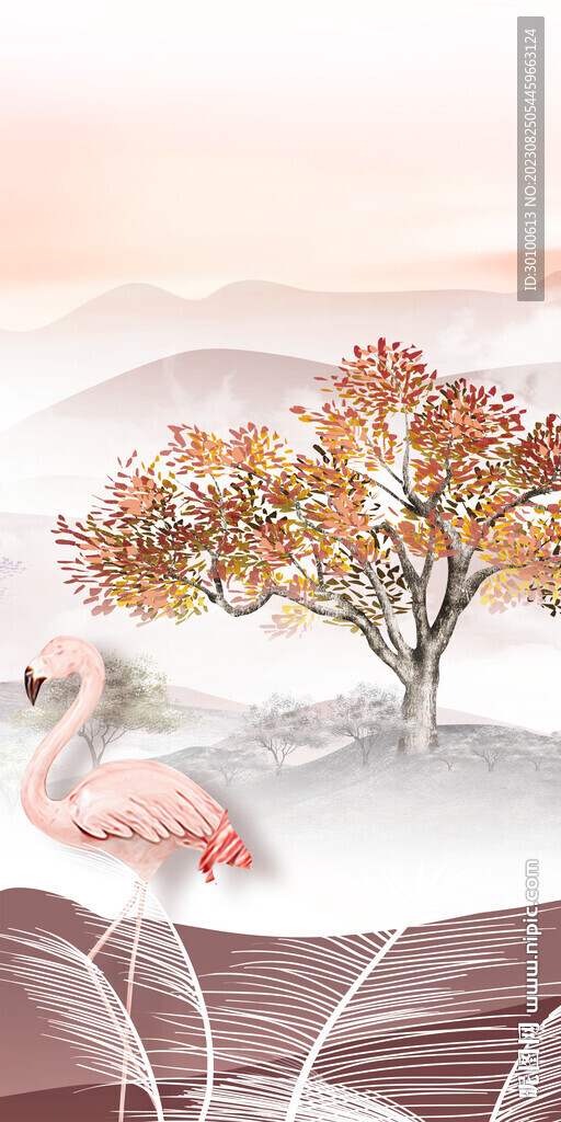 大气 轻奢清晰玄关 Tif分层