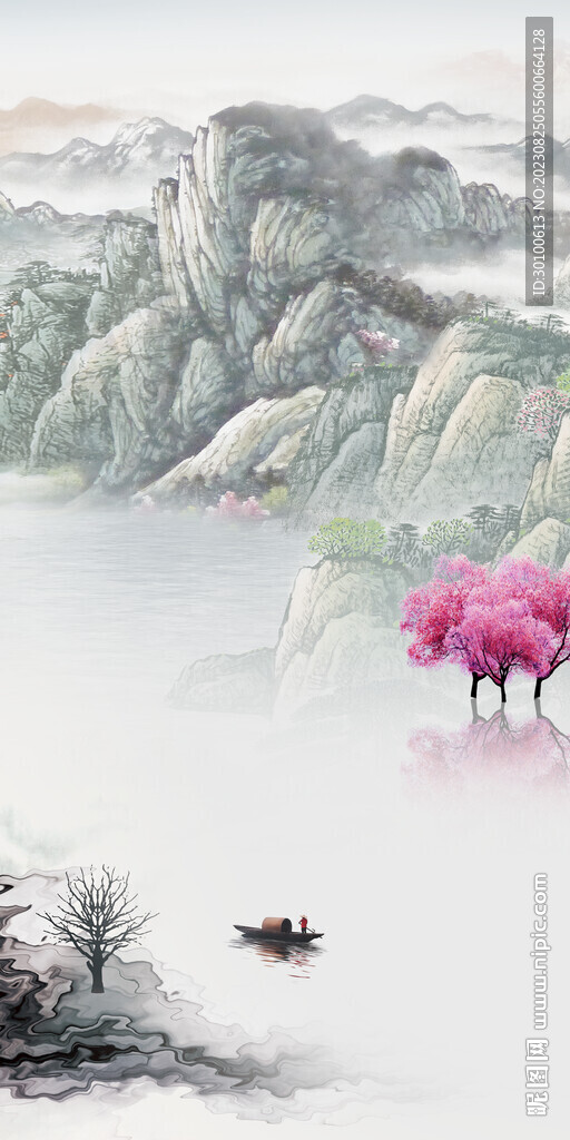 新款 中式清晰玄关 Tif分层