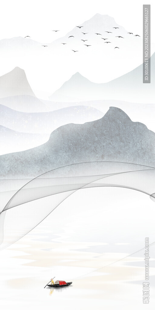 高档 中式清晰玄关 Tif分层