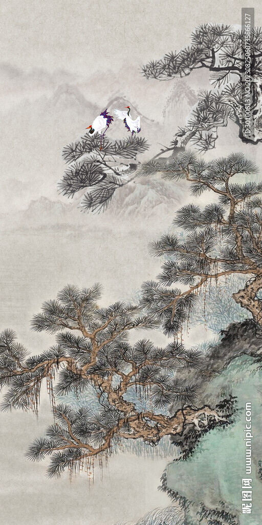 最新 中式清晰玄关 Tif分层