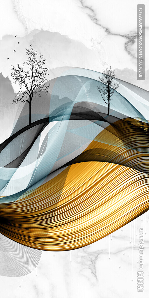 意境 新品高端玄关 TiF分层