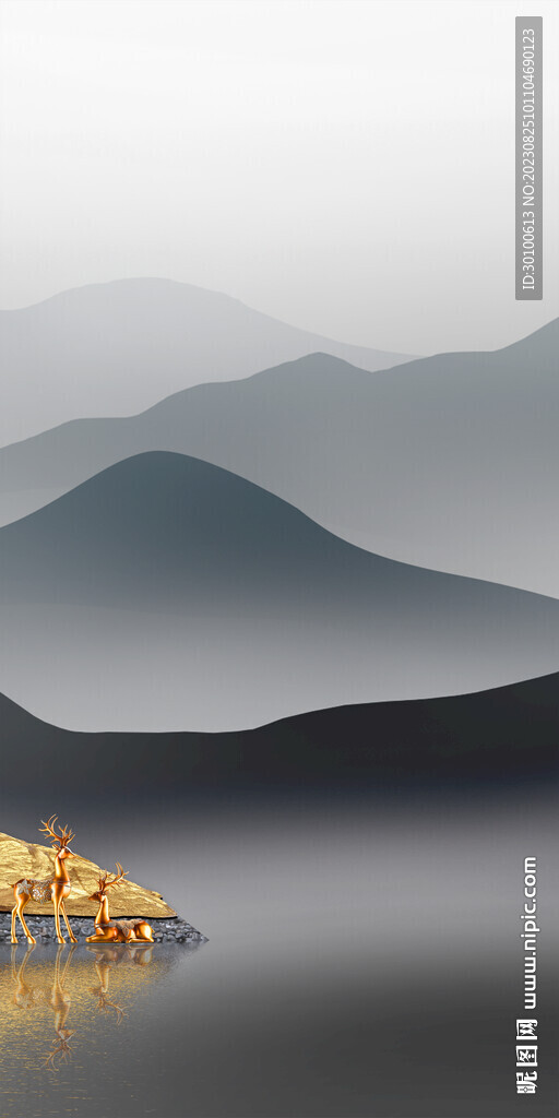 爆款 简约高档玄关 TiF分层