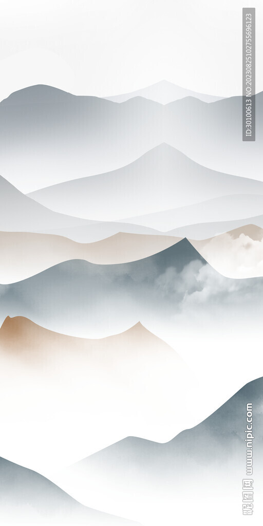 意境 最新高清玄关 TIF分层