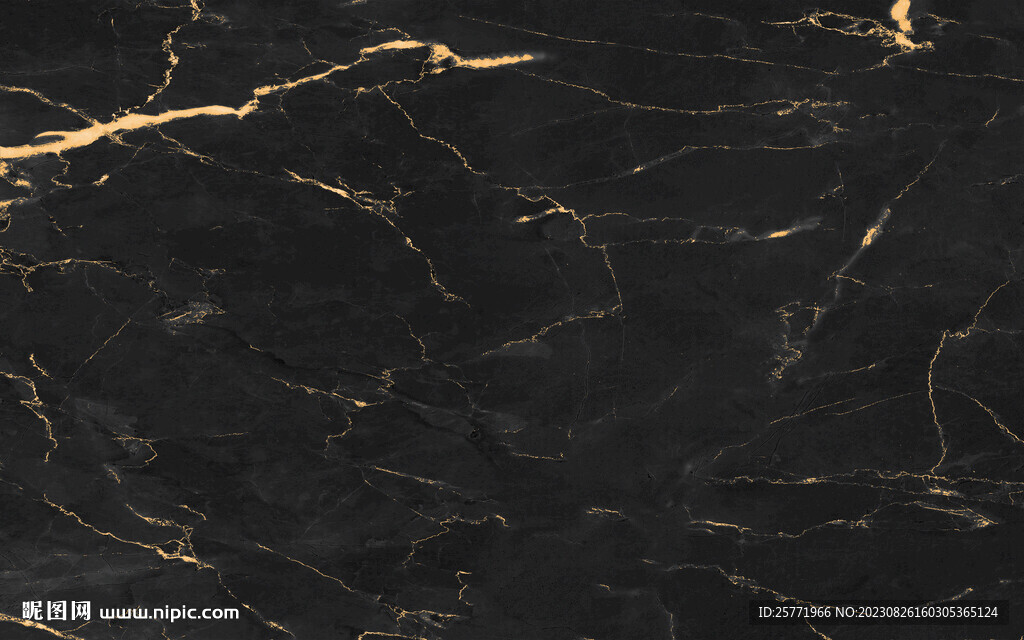 现代轻奢黑金大理石电视背景墙