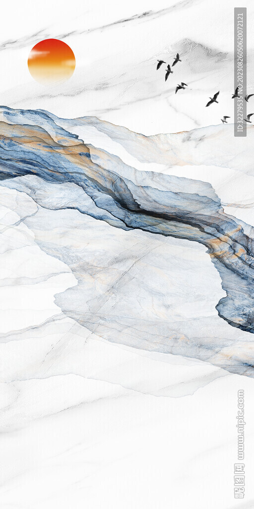 线条 中式现代玄关 TiF分层