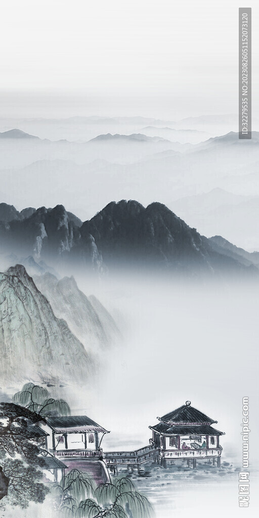 高档 中式现代玄关 TiF分层