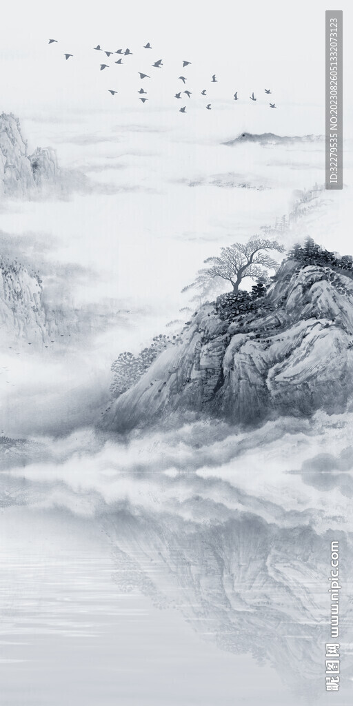 别墅 中式现代玄关 TiF分层