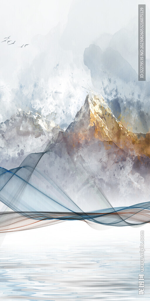 简约 玄关最新款画 TiF分层