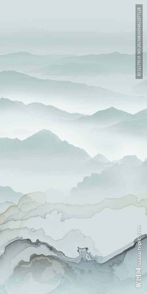 淡雅 玄关新高档画 TiF分层