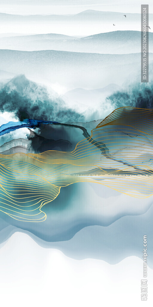 简约 意境玄关新画 TiF分层