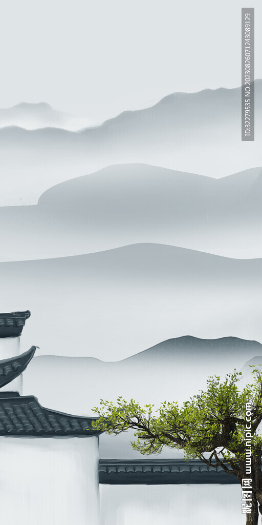 高档 玄关高雅新画 Tif分层