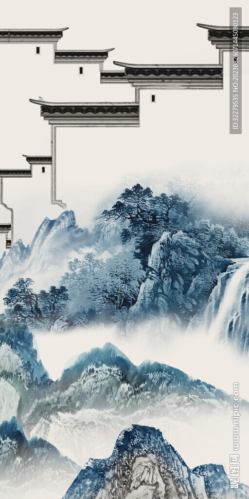 中式 玄关新品新画 Tif分层