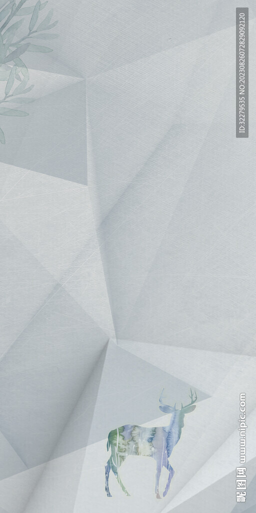 高档 清晰欧式玄关 TIF分层