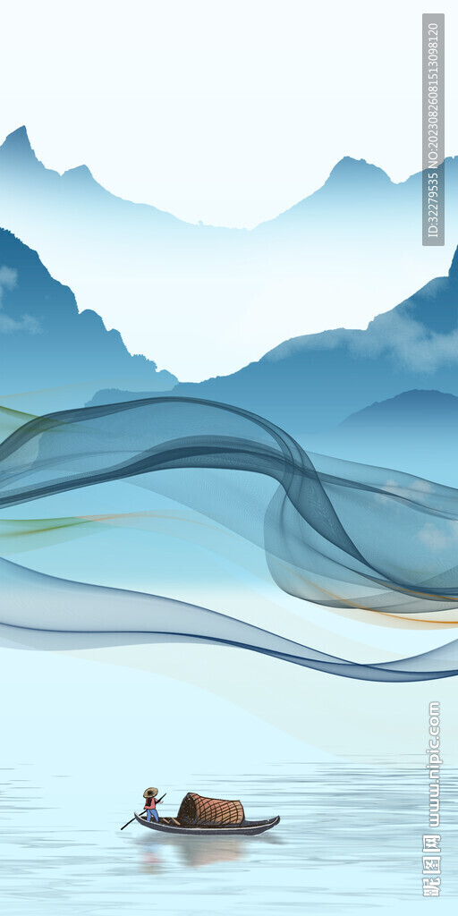 高清 玄关中式新画 Tif分层