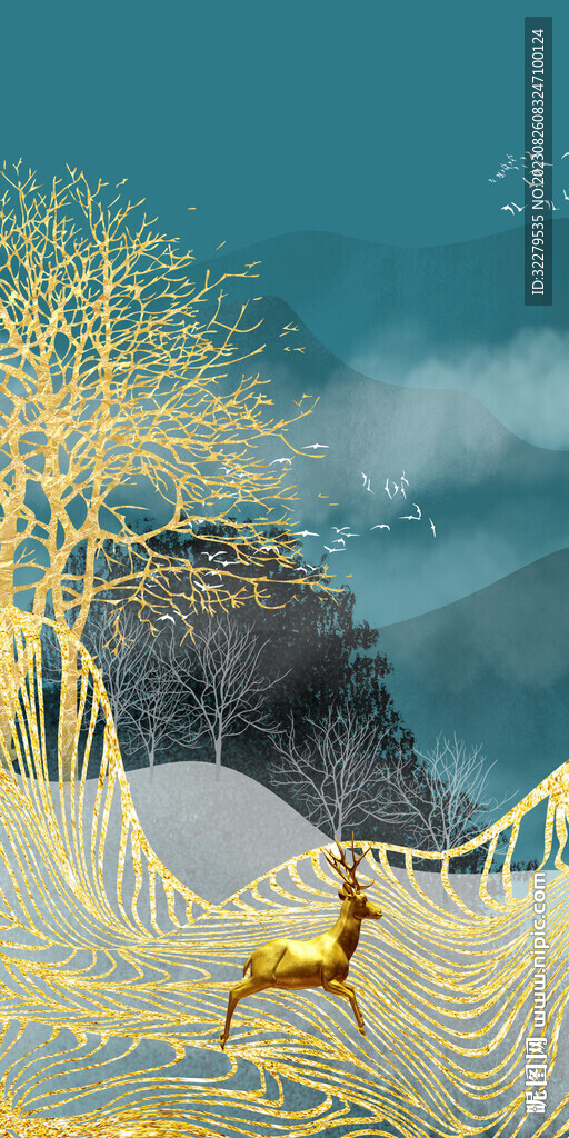 大气 玄关极简新画 Tif分层