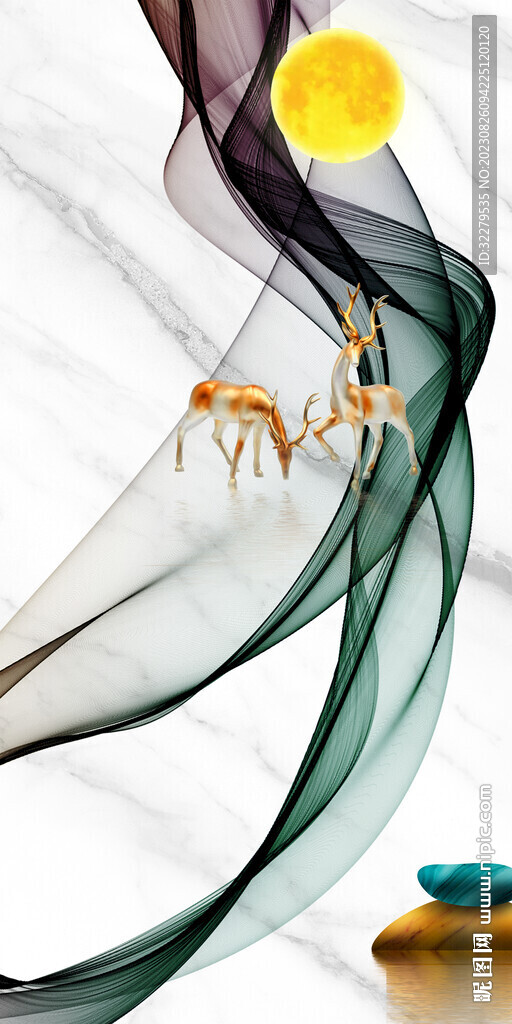 大气 豪华欧式玄关 TIF分层