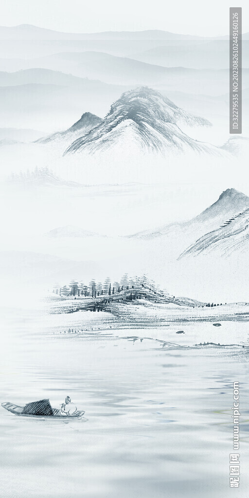 简约 中式高档玄关 Tif分层