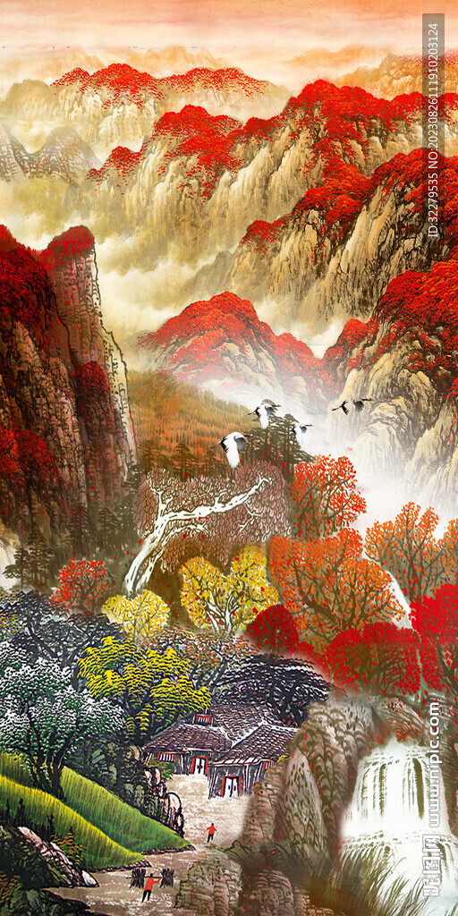 人气 最新高档玄关 Tif分层