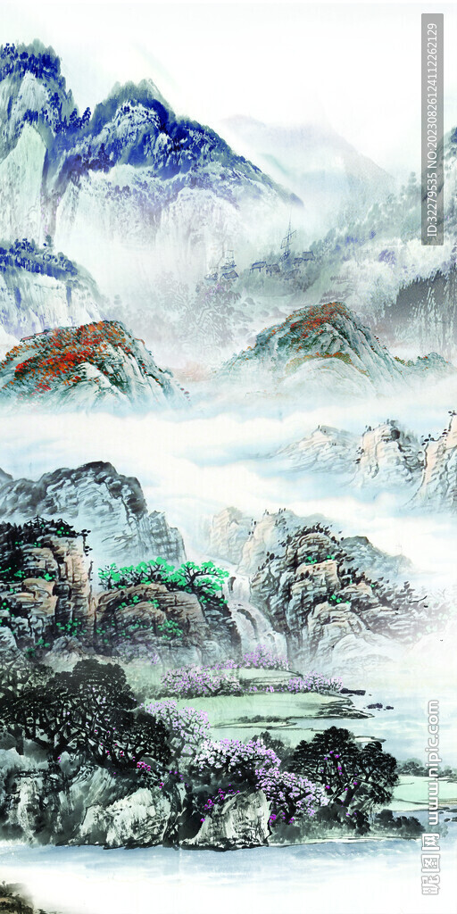 高清 简约新款玄关 TIF分层