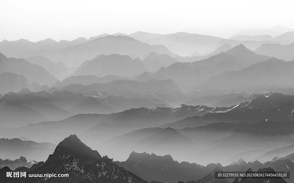 别墅 中式新品山水 TiF分层