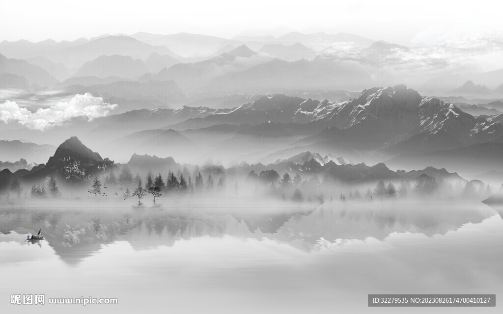 人气 简奢中式山水 TiF分层