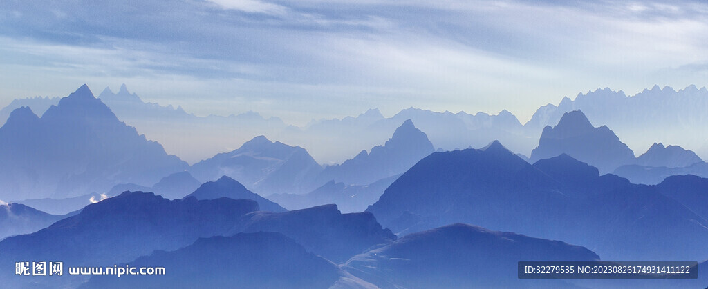 意境 中式新品山水 TiF分层