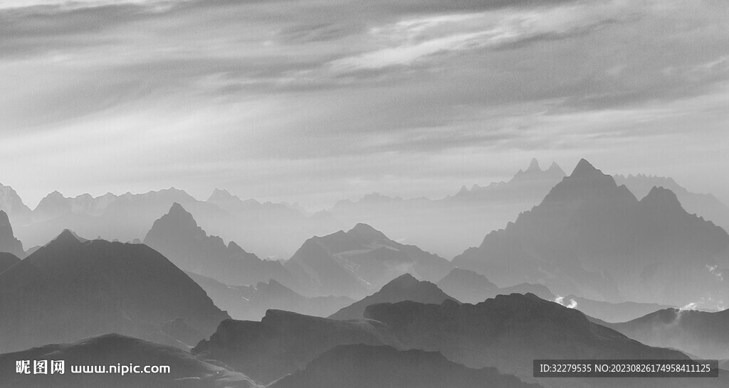 大气 简奢中式山水 TiF分层