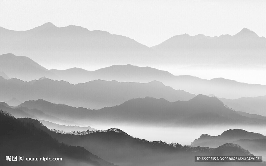 新款 简意新品山水 TiF分层