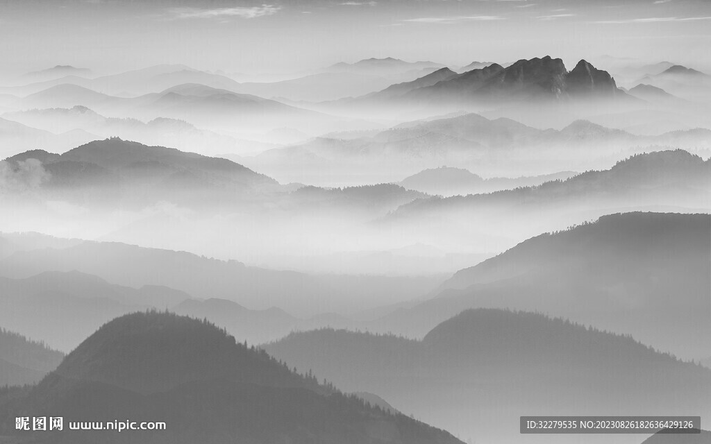 人气 新品高档山水 TiF分层