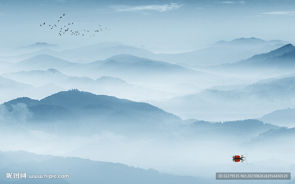 意境 最新高档山水 TiF分层