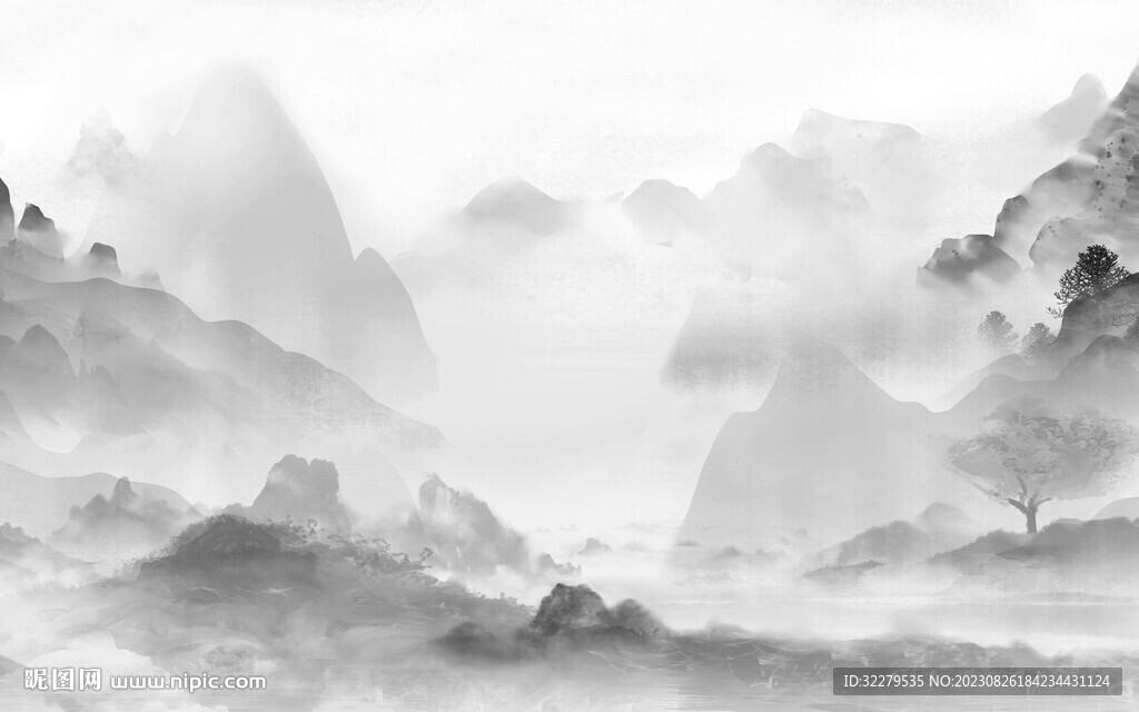 高清 最新高档山水 TiF分层